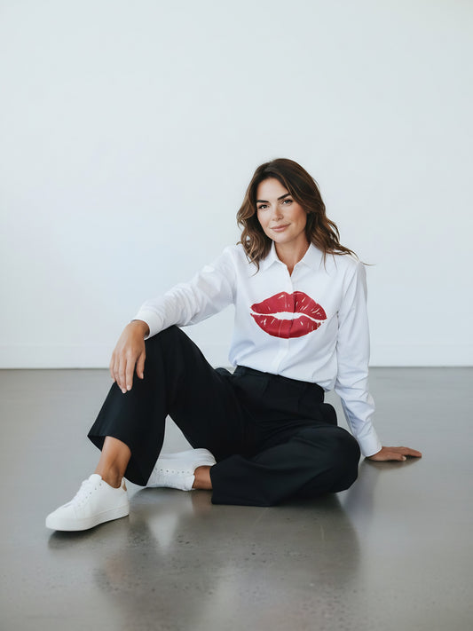 Kiss White Shirt