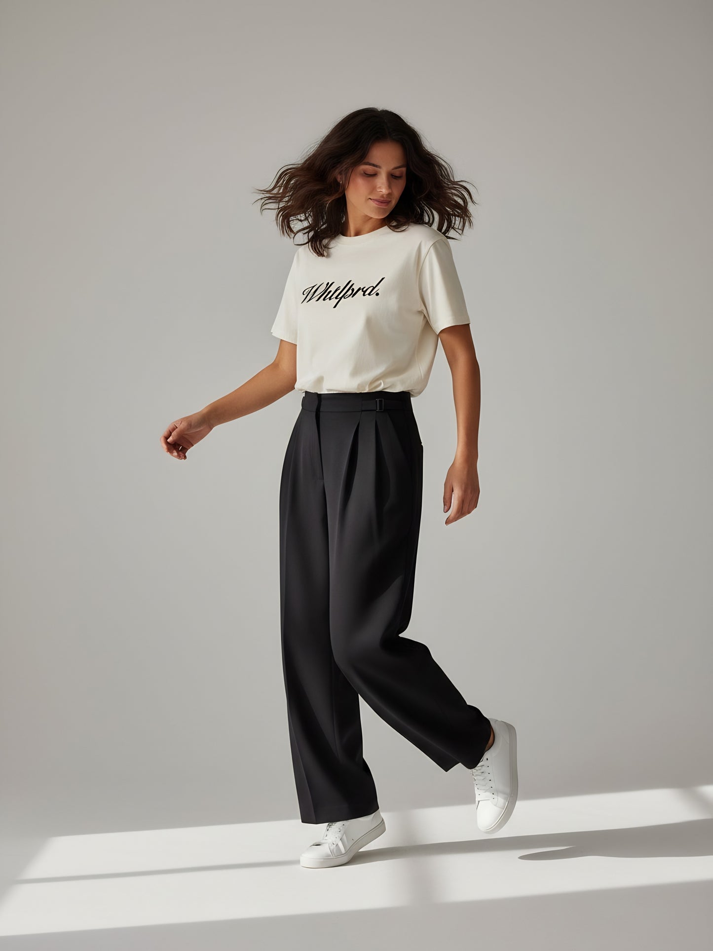 Ivory Script Oversized Unisex Tshirt