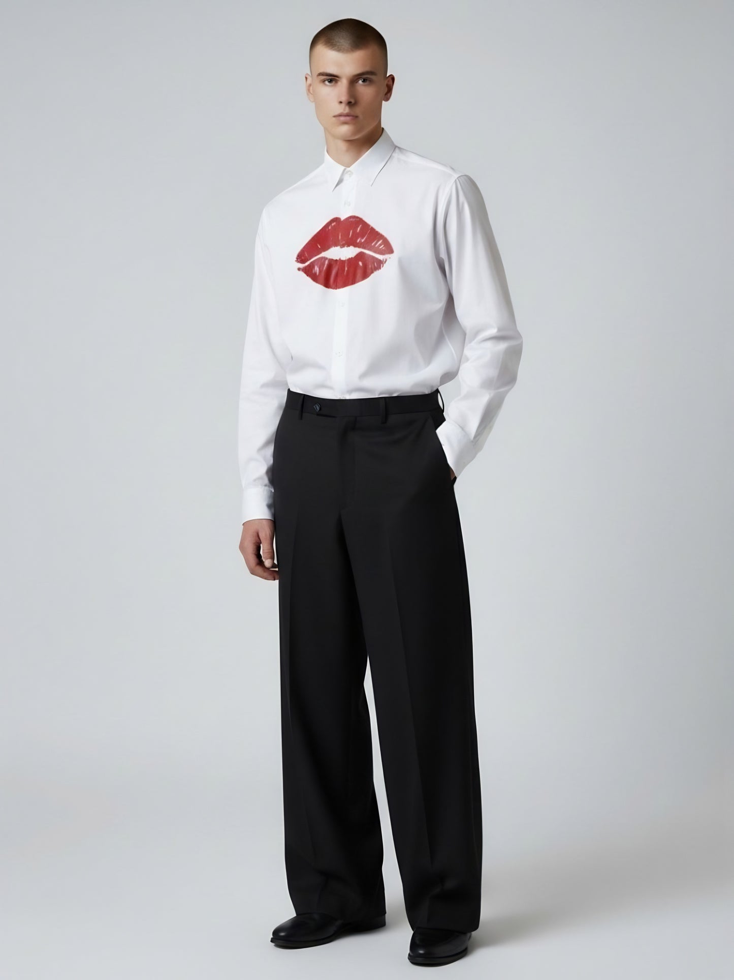 Kiss White Shirt
